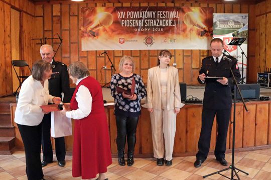 XIV Powiatowy Festiwal Piosenki Strażackiej w Okopach [GALERIA ZDJĘĆ]