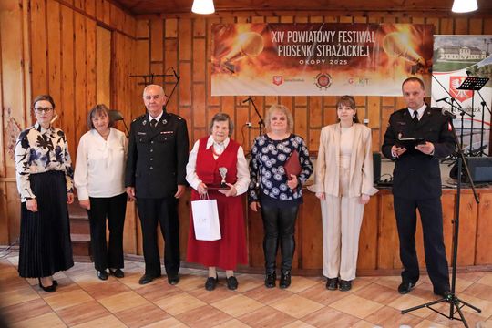 XIV Powiatowy Festiwal Piosenki Strażackiej w Okopach [GALERIA ZDJĘĆ]