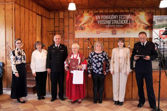 XIV Powiatowy Festiwal Piosenki Strażackiej w Okopach [GALERIA ZDJĘĆ]