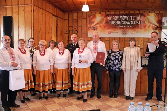 XIV Powiatowy Festiwal Piosenki Strażackiej w Okopach [GALERIA ZDJĘĆ]
