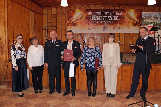 XIV Powiatowy Festiwal Piosenki Strażackiej w Okopach [GALERIA ZDJĘĆ]