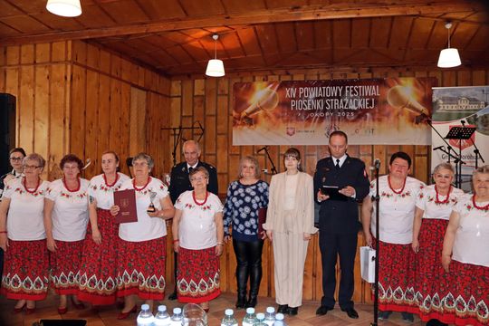 XIV Powiatowy Festiwal Piosenki Strażackiej w Okopach [GALERIA ZDJĘĆ]