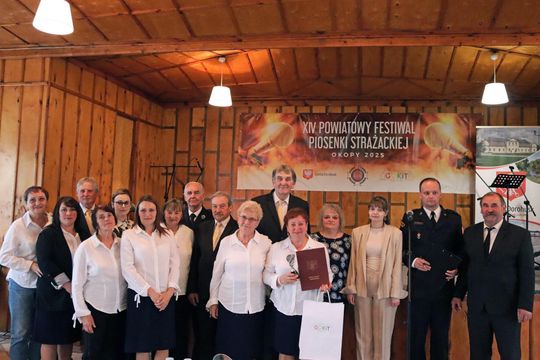 XIV Powiatowy Festiwal Piosenki Strażackiej w Okopach [GALERIA ZDJĘĆ]