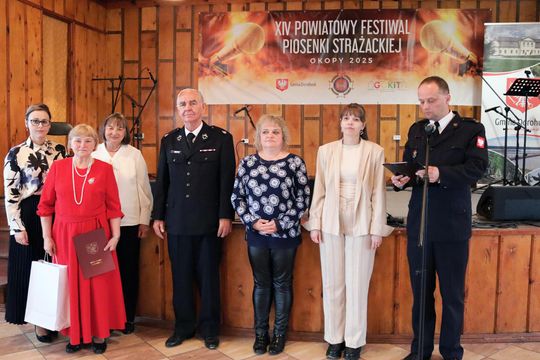 XIV Powiatowy Festiwal Piosenki Strażackiej w Okopach [GALERIA ZDJĘĆ]
