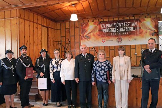 XIV Powiatowy Festiwal Piosenki Strażackiej w Okopach [GALERIA ZDJĘĆ]
