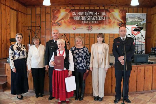XIV Powiatowy Festiwal Piosenki Strażackiej w Okopach [GALERIA ZDJĘĆ]