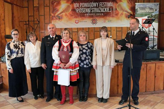 XIV Powiatowy Festiwal Piosenki Strażackiej w Okopach [GALERIA ZDJĘĆ]