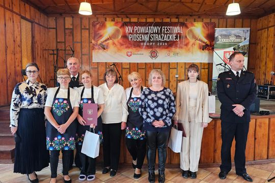 XIV Powiatowy Festiwal Piosenki Strażackiej w Okopach [GALERIA ZDJĘĆ]