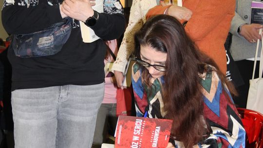 Ałbena Grabowska w Chełmskiej Bibliotece Publicznej [GALERIA ZDJĘĆ]