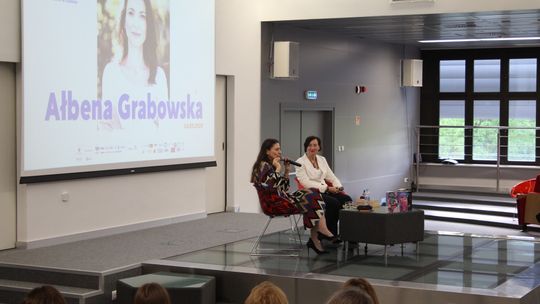 Ałbena Grabowska w Chełmskiej Bibliotece Publicznej [GALERIA ZDJĘĆ]