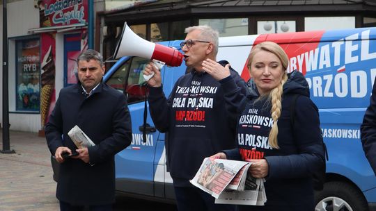 Zamiast Trzaskowskiego Chełm odwiedziła europosłanka Marta Wcisło [GALERIA ZDJĘĆ]