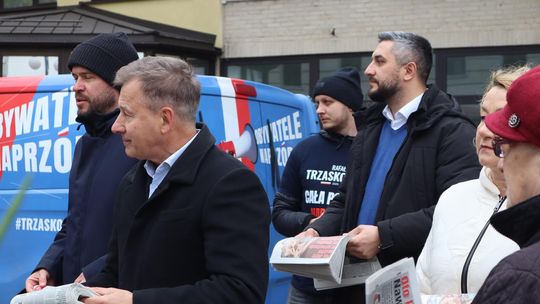 Zamiast Trzaskowskiego Chełm odwiedziła europosłanka Marta Wcisło [GALERIA ZDJĘĆ]