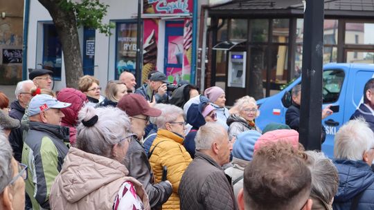 Zamiast Trzaskowskiego Chełm odwiedziła europosłanka Marta Wcisło [GALERIA ZDJĘĆ]