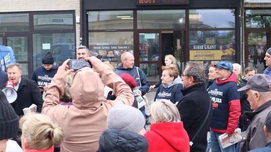 Zamiast Trzaskowskiego Chełm odwiedziła europosłanka Marta Wcisło [GALERIA ZDJĘĆ]