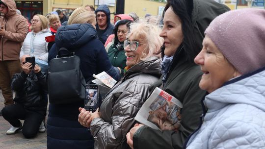 Zamiast Trzaskowskiego Chełm odwiedziła europosłanka Marta Wcisło [GALERIA ZDJĘĆ]