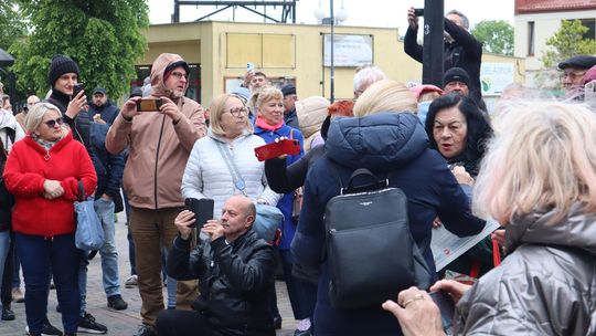 Zamiast Trzaskowskiego Chełm odwiedziła europosłanka Marta Wcisło [GALERIA ZDJĘĆ]