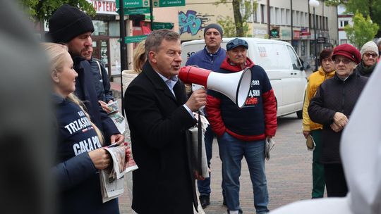 Zamiast Trzaskowskiego Chełm odwiedziła europosłanka Marta Wcisło [GALERIA ZDJĘĆ]
