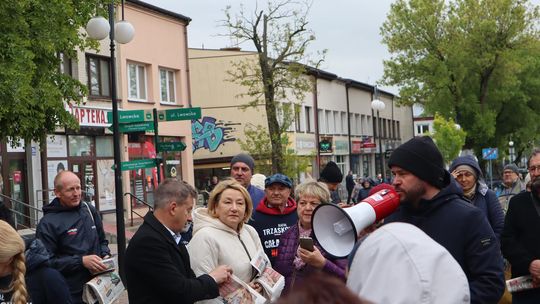 Zamiast Trzaskowskiego Chełm odwiedziła europosłanka Marta Wcisło [GALERIA ZDJĘĆ]