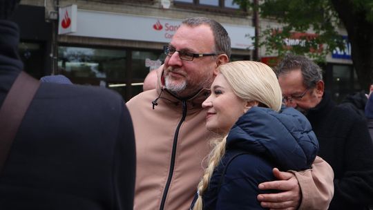 Zamiast Trzaskowskiego Chełm odwiedziła europosłanka Marta Wcisło [GALERIA ZDJĘĆ]