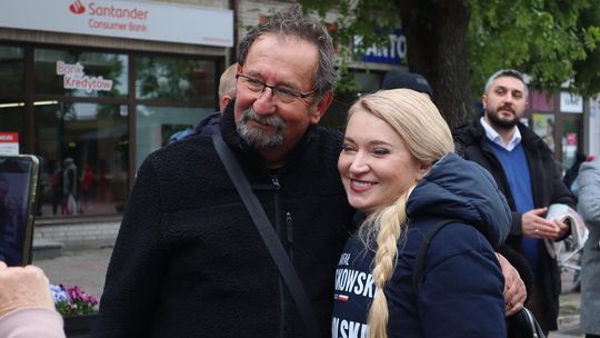 Zamiast Trzaskowskiego Chełm odwiedziła europosłanka Marta Wcisło [GALERIA ZDJĘĆ]