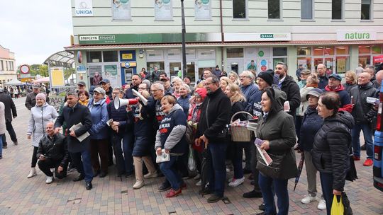 Zamiast Trzaskowskiego Chełm odwiedziła europosłanka Marta Wcisło [GALERIA ZDJĘĆ]