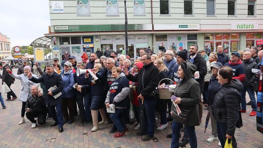 Zamiast Trzaskowskiego Chełm odwiedziła europosłanka Marta Wcisło [GALERIA ZDJĘĆ]