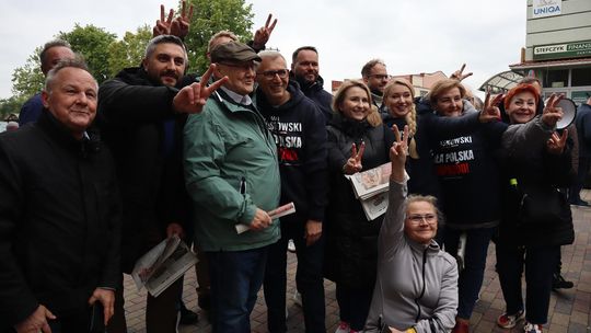 Zamiast Trzaskowskiego Chełm odwiedziła europosłanka Marta Wcisło [GALERIA ZDJĘĆ]