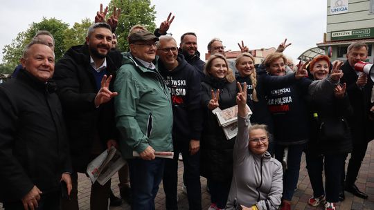 Zamiast Trzaskowskiego Chełm odwiedziła europosłanka Marta Wcisło [GALERIA ZDJĘĆ]