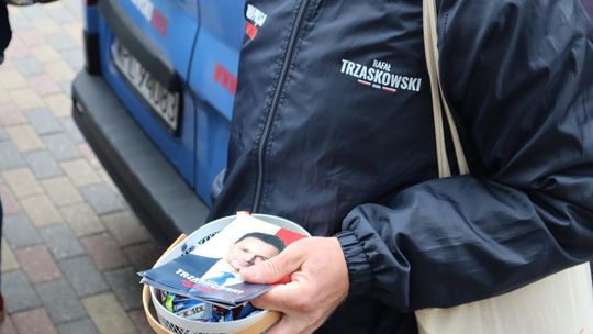 Zamiast Trzaskowskiego Chełm odwiedziła europosłanka Marta Wcisło [GALERIA ZDJĘĆ]