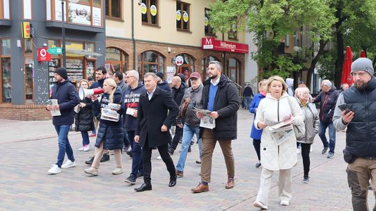 Zamiast Trzaskowskiego Chełm odwiedziła europosłanka Marta Wcisło [GALERIA ZDJĘĆ]