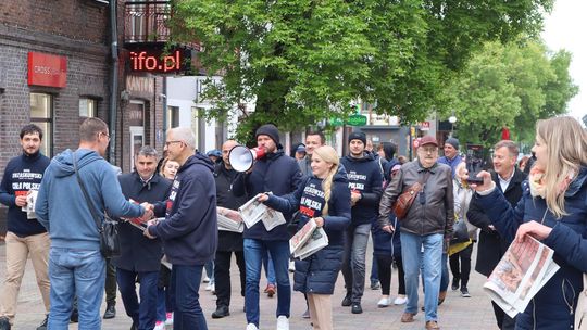 Zamiast Trzaskowskiego Chełm odwiedziła europosłanka Marta Wcisło [GALERIA ZDJĘĆ]