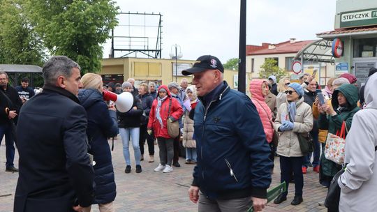 Zamiast Trzaskowskiego Chełm odwiedziła europosłanka Marta Wcisło [GALERIA ZDJĘĆ]