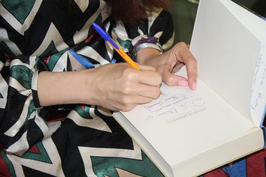 Ałbena Grabowska w Chełmskiej Bibliotece Publicznej [GALERIA ZDJĘĆ]