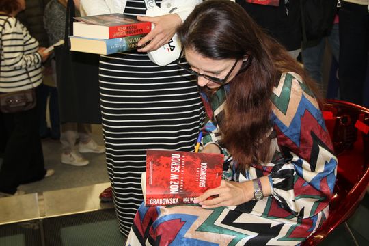 Ałbena Grabowska w Chełmskiej Bibliotece Publicznej [GALERIA ZDJĘĆ]