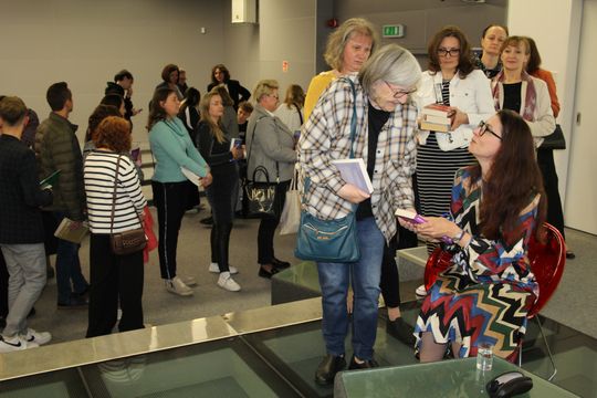 Ałbena Grabowska w Chełmskiej Bibliotece Publicznej [GALERIA ZDJĘĆ]