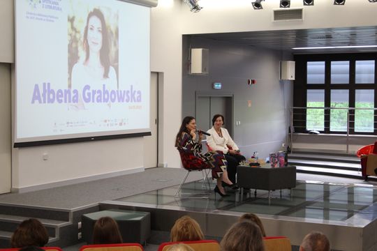 Ałbena Grabowska w Chełmskiej Bibliotece Publicznej [GALERIA ZDJĘĆ]