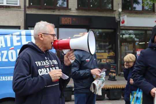 Zamiast Trzaskowskiego Chełm odwiedziła europosłanka Marta Wcisło [GALERIA ZDJĘĆ]
