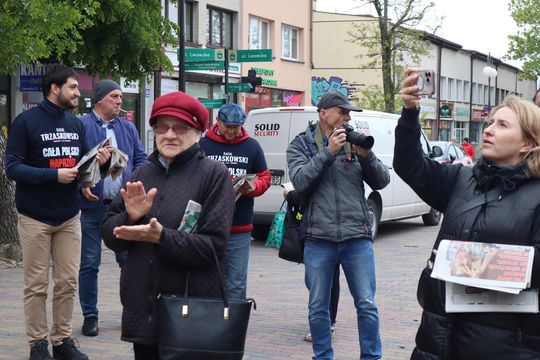 Zamiast Trzaskowskiego Chełm odwiedziła europosłanka Marta Wcisło [GALERIA ZDJĘĆ]