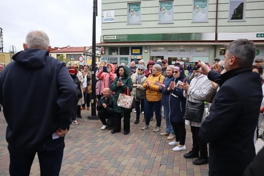 Zamiast Trzaskowskiego Chełm odwiedziła europosłanka Marta Wcisło [GALERIA ZDJĘĆ]