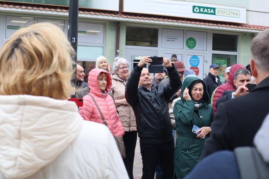 Zamiast Trzaskowskiego Chełm odwiedziła europosłanka Marta Wcisło [GALERIA ZDJĘĆ]