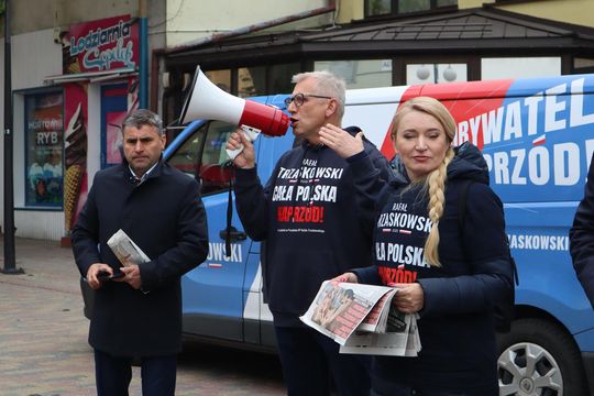 Zamiast Trzaskowskiego Chełm odwiedziła europosłanka Marta Wcisło [GALERIA ZDJĘĆ]