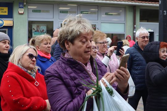 Zamiast Trzaskowskiego Chełm odwiedziła europosłanka Marta Wcisło [GALERIA ZDJĘĆ]