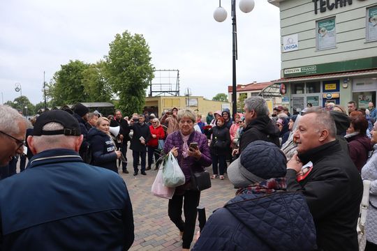 Zamiast Trzaskowskiego Chełm odwiedziła europosłanka Marta Wcisło [GALERIA ZDJĘĆ]
