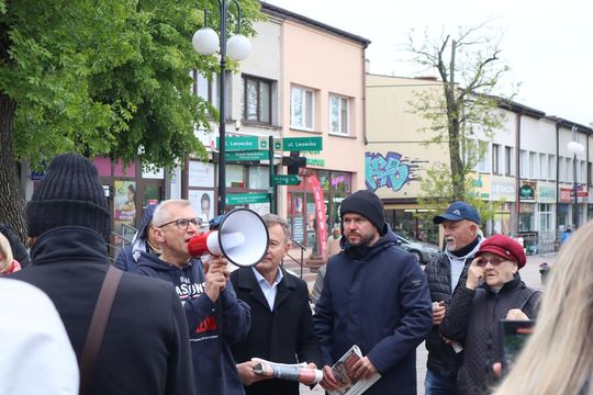 Zamiast Trzaskowskiego Chełm odwiedziła europosłanka Marta Wcisło [GALERIA ZDJĘĆ]