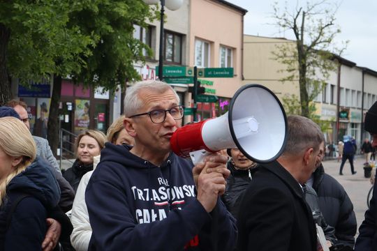 Zamiast Trzaskowskiego Chełm odwiedziła europosłanka Marta Wcisło [GALERIA ZDJĘĆ]