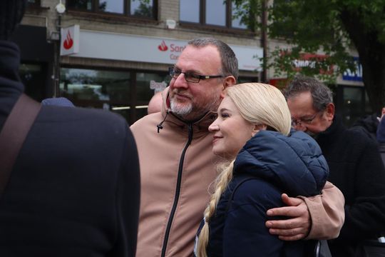 Zamiast Trzaskowskiego Chełm odwiedziła europosłanka Marta Wcisło [GALERIA ZDJĘĆ]