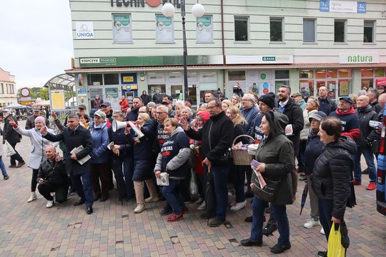 Zamiast Trzaskowskiego Chełm odwiedziła europosłanka Marta Wcisło [GALERIA ZDJĘĆ]