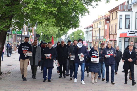 Zamiast Trzaskowskiego Chełm odwiedziła europosłanka Marta Wcisło [GALERIA ZDJĘĆ]