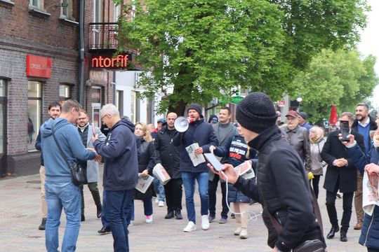 Zamiast Trzaskowskiego Chełm odwiedziła europosłanka Marta Wcisło [GALERIA ZDJĘĆ]