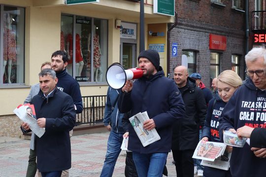 Zamiast Trzaskowskiego Chełm odwiedziła europosłanka Marta Wcisło [GALERIA ZDJĘĆ]